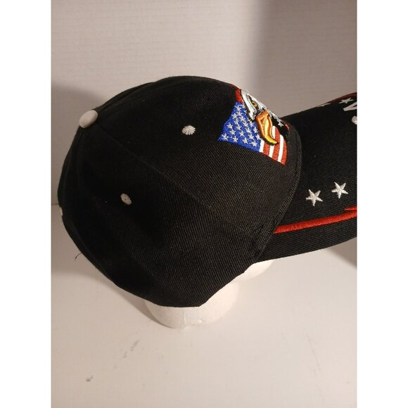 Mens Hat USA American Flag Eagle with Stars and Stripes embroidered Baseball cap - Picture 2 of 8